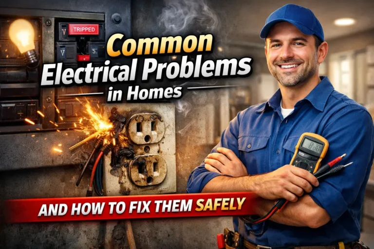 Common Electrical Problems in Homes and How to Fix Them Safely 2026