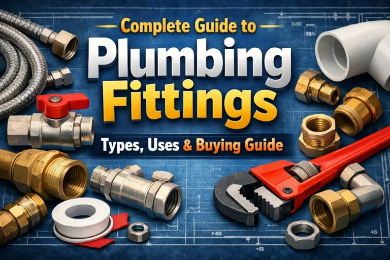 Complete Guide to Plumbing Fittings: Types, Uses & Buying Guide